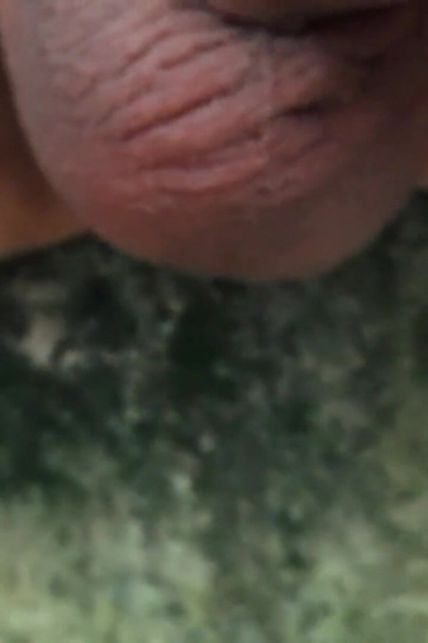 Twink Balls Outdoor in Cold Weather - Close up Balls and Soft Cock