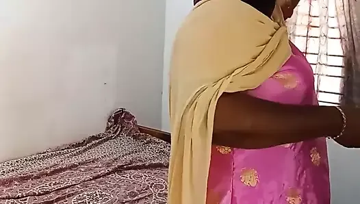 Indian lady bedroom dress change performance videos