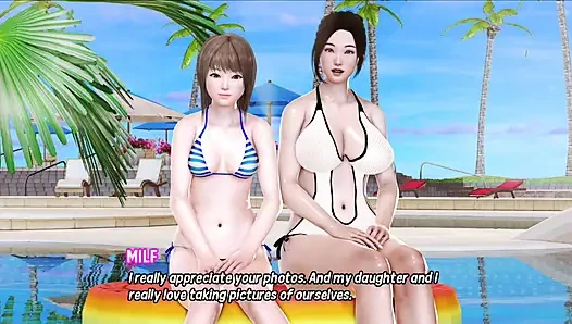 Max's Life Season 3 Cap 133 Fucking the Hotel Receptionist and a Handjob in the Jacuzzi