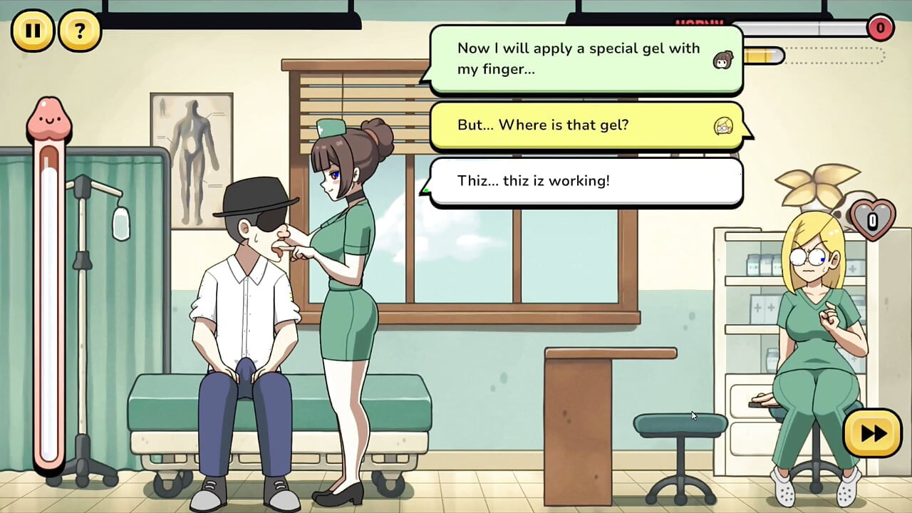Hentai-spel - problematische student - LVL 2 lerares neukt studenten