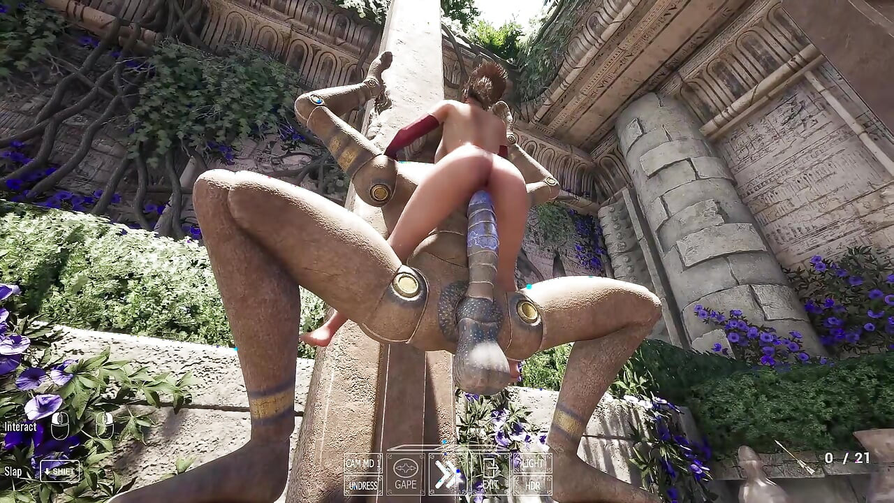 Tomb Rider Lara Craft Parody Porn Game Play Part 8