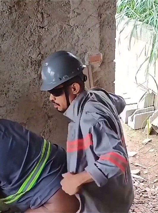 Electrician Fucking His Assistant During Work