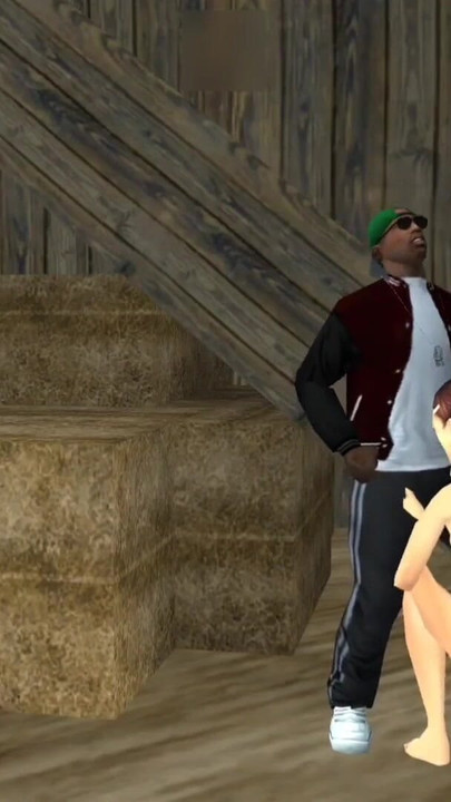 Gta San andreas hot coffee mod - Cj is out in the country so let's have some country gal sex in a barn | Clip 2