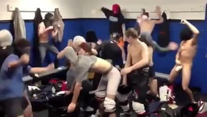 Hockey team, Harlem Shake