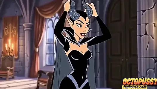 Sensual Maleficent: the Cartoon