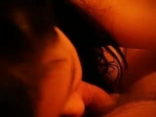 Beautiful And Nasty Brunette Sucking Cock