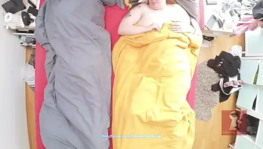 Fingering After He Filled Me – Affair Partner Still Lying There