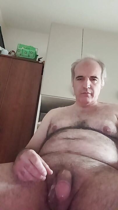 A Long Hot Masturbation of My Hard Cock on a Saturday in July