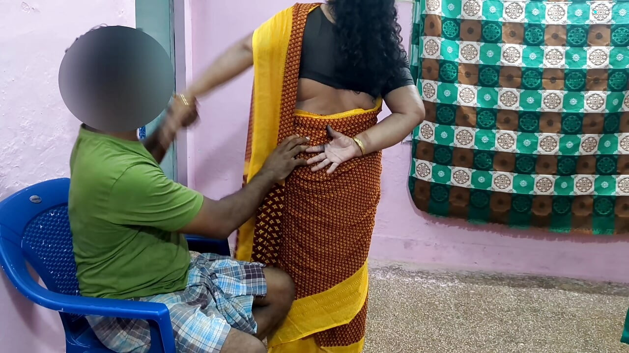 While I was sitting, Aunty brought me water to drink. I tried to touch her vagina. Hot and spicy sex.