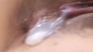 Ran Monbu sucks dick and is nailed in hairy cunt