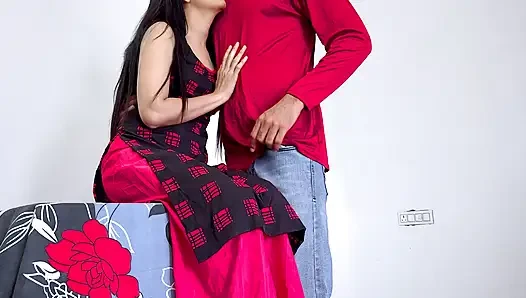 AFTER HER HUSBAND LEFT FOR WORK, ANJALI CALLED HER EX-BOYFRIEND HOME AND GOT HER TIGHT PUSSY FUCKED