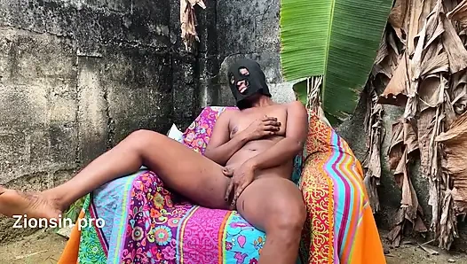 African Outdoor Hot Fuck in Hot Weather