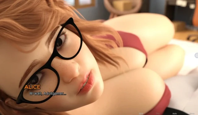 Alice part 1 - Alice makes me uncomfortable while watching TV