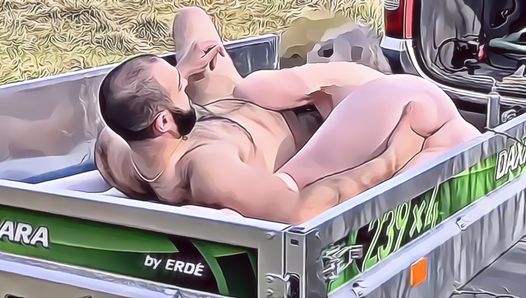 PUBLIC MATURE PORN: OUTDOOR ANAL SEX AND CUM SWALLOWING FOR GRANDMA - CAM2 1of2