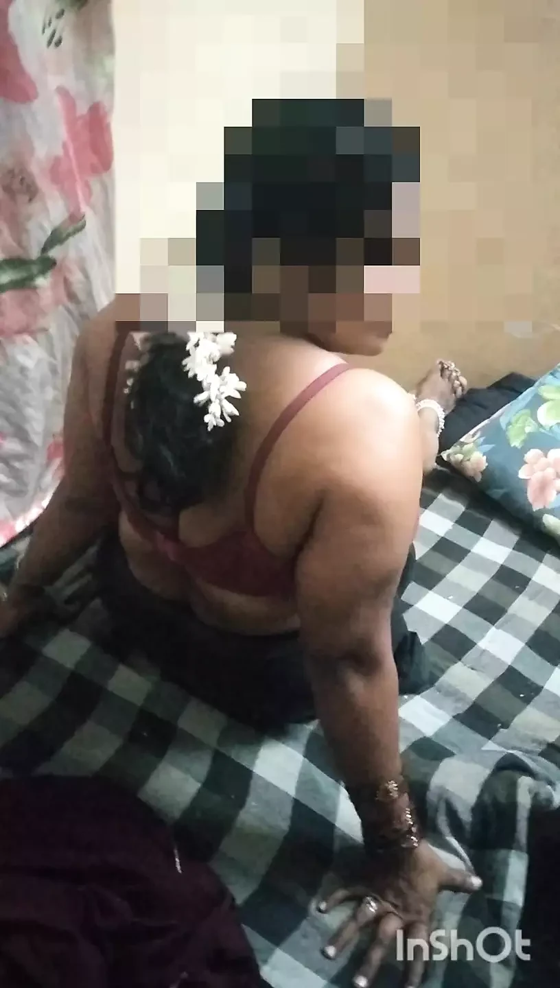 Anklet memakai tarian panas makcik tarian tamil dan bercakap panas merintih
