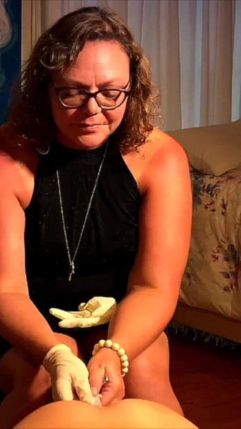 Must-see moment from "Dominatrix Mistress April - Porcupine cock"