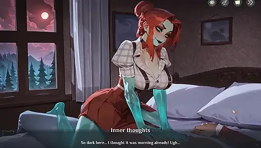 Hotel Tales SPOOKY HENTAI Game Ep.6 CREAMPIE a FEMDOM GHOST !