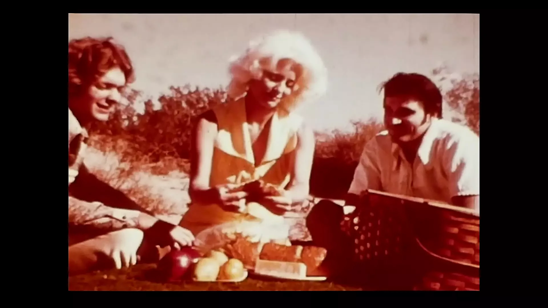 Vintage porn retro erotic theatre - dessert fruit