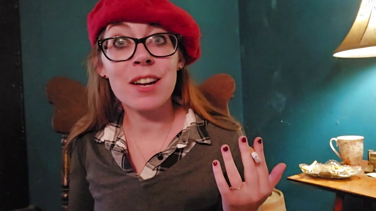 Ms.Thrope Smokes and Rants about her love of smoking fetish