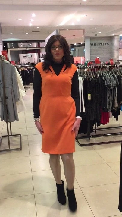 Vestido de festa âmbar