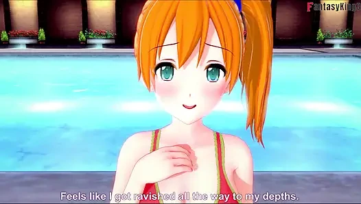 Misty bikini blowjob - Poketmonster
