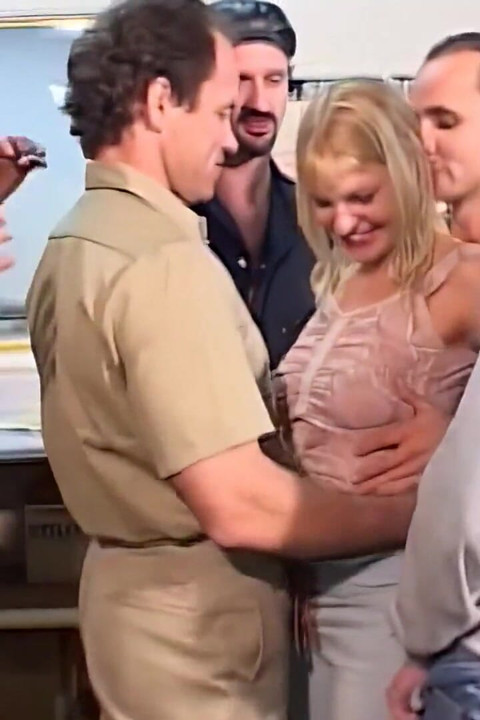 Woman Sees How Men Fuck Women and Joins in