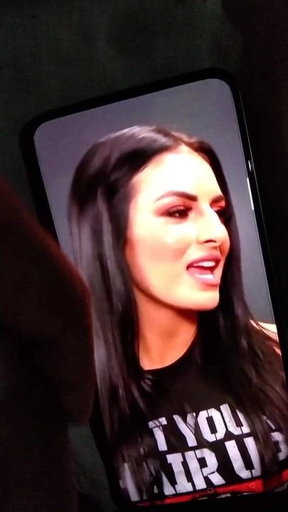 Cuckold cumshot on wwe Sonya deville