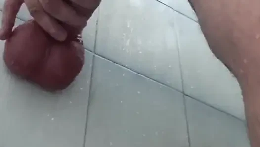This thick dildo won't fit all the way
