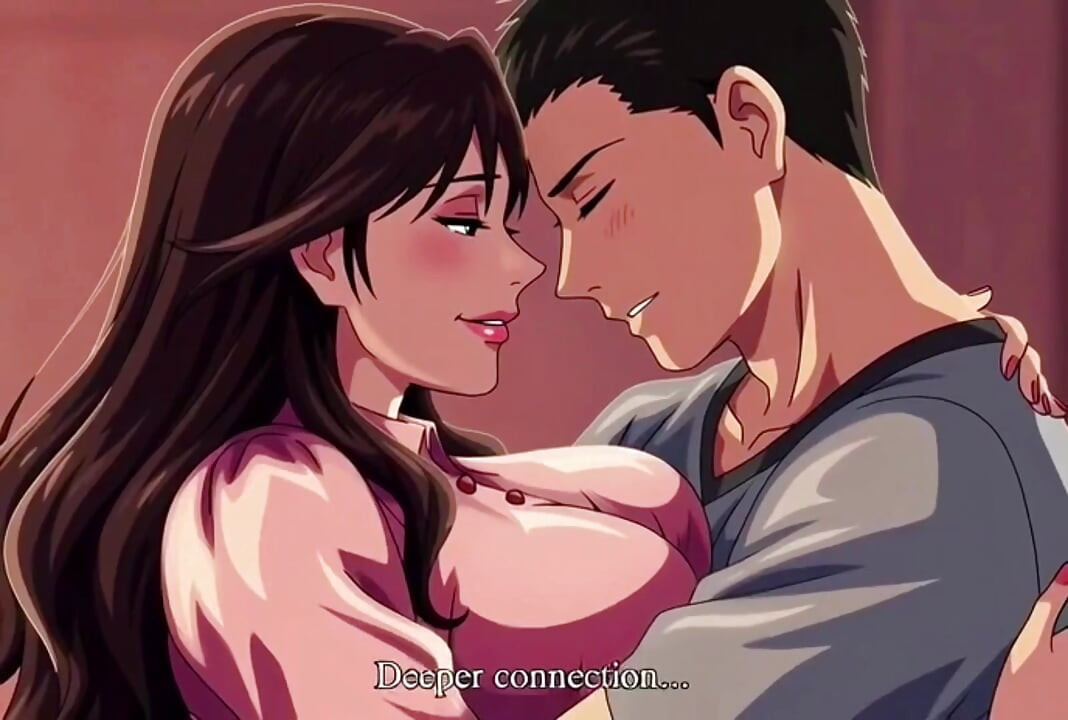 Stepmother teach inexperienced stepson how to fuck