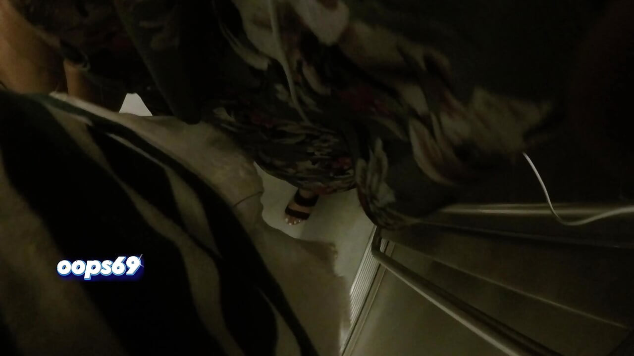 Hot MILF Stranger Grabs & Rubs My Hard Dick Through Shorts on Crowded Train