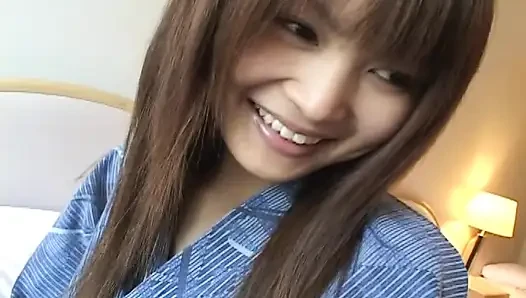Japanese Babe with Huge Tits Enjoys Passionate Ride