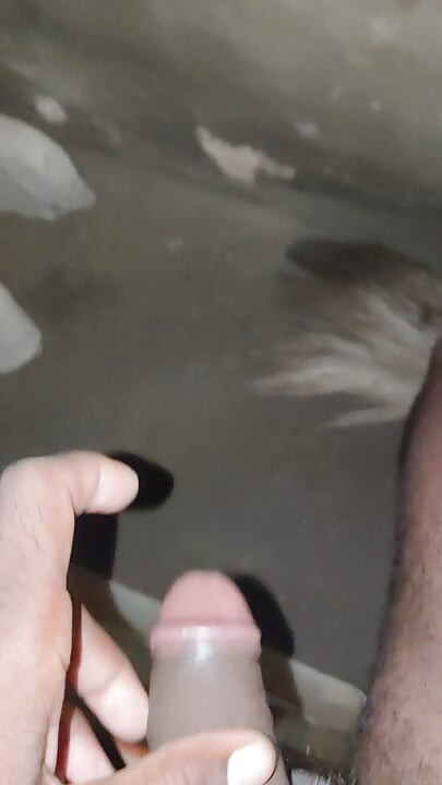 Handjob fat cock