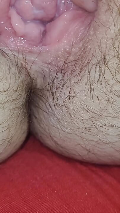 Pulsating pussy
