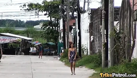 Тугую филиппинскую тинку проникли в манду