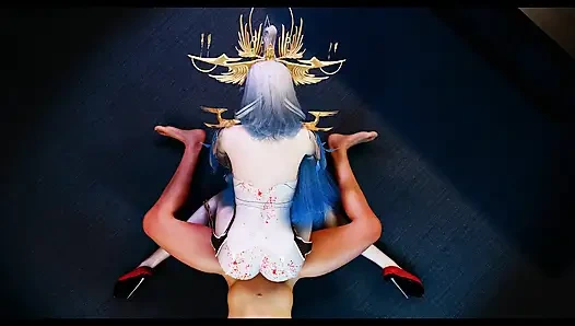 Büyük memeli büyü: animasyonlu ısı- 3 boyutlu animasyon hentai