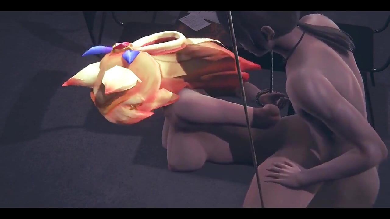 Lol Hentai - Ahri Star Guardian futai legat - japoneză asiatică Manga Anime Film joc porno