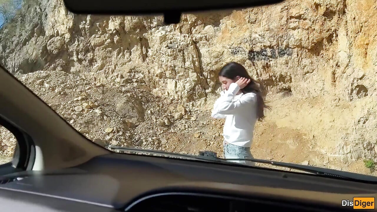 Outdoor Sex in the Mountains with a Hottie I Picked up on the Road