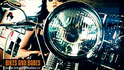 Vanessa Decker - bikes and babes tv sexy videos