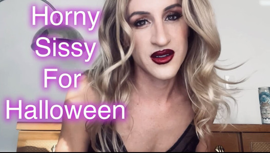 Horny Sissy For Halloween - Extended Preview