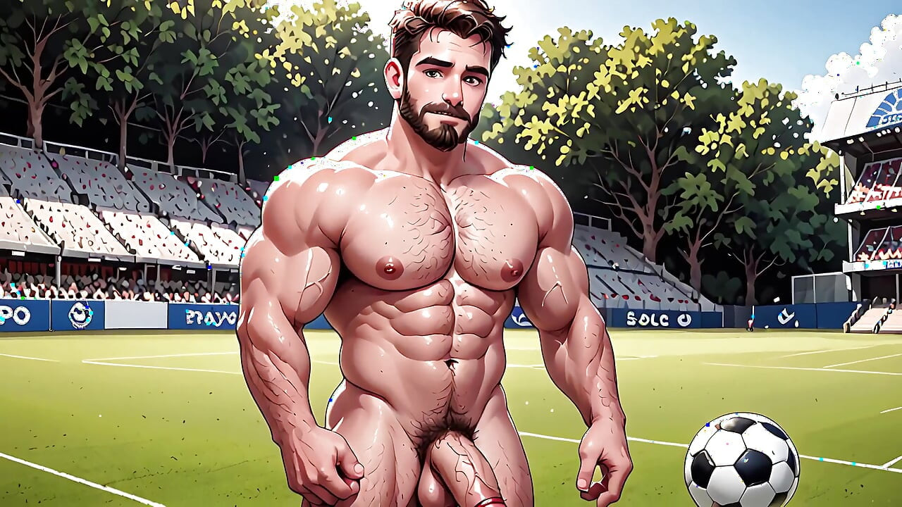 Corps sportifs d’hommes ai