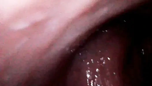Das ist das innere meiner muschi, während ich hart gefickt werde
