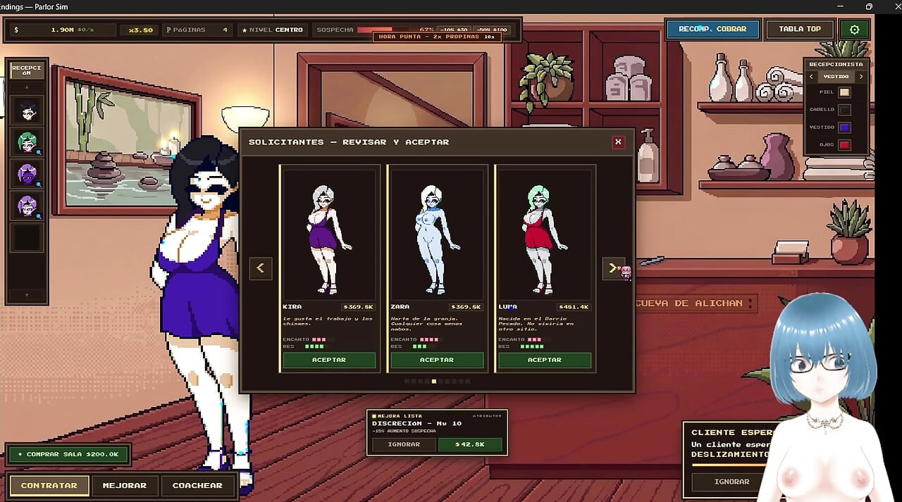 Gameplay de la démo avec fin heureuses complète