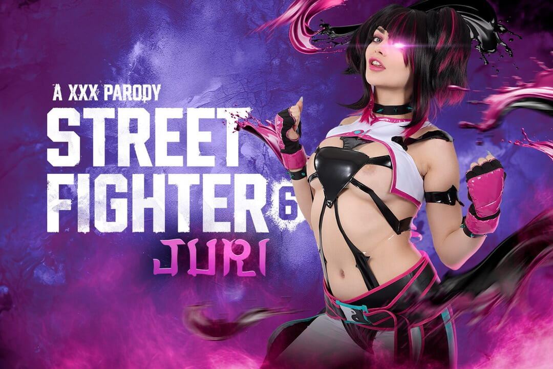 Vrcosplayx jewelz blu, як юрі вуличного бійця робить все можливе, щоб втамувати її безмежну сексуальну спрагу