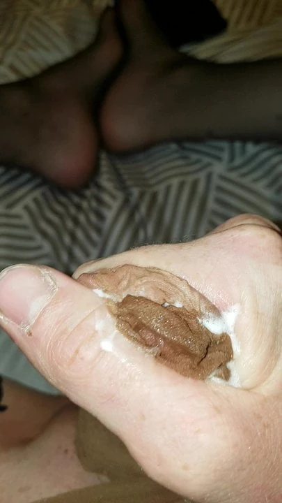 Creamy nude stocking