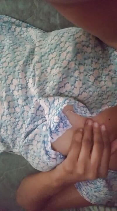 Young Sri Lankan intern trying hard sex during the lunch break with her Dildo