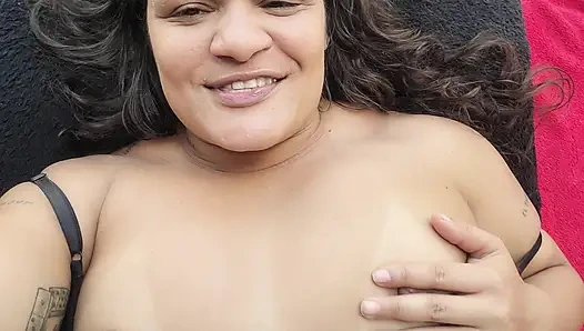 Leo Is Addicted to My Videos He Likes to See My Hairy Pussy Cumming