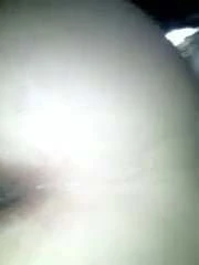 Mi esposa ensartandose sola
