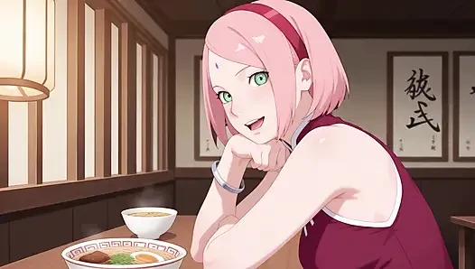 Sakura versucht anal mit naruto