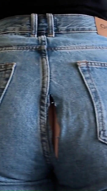 Epic moment from "ripped jeans"