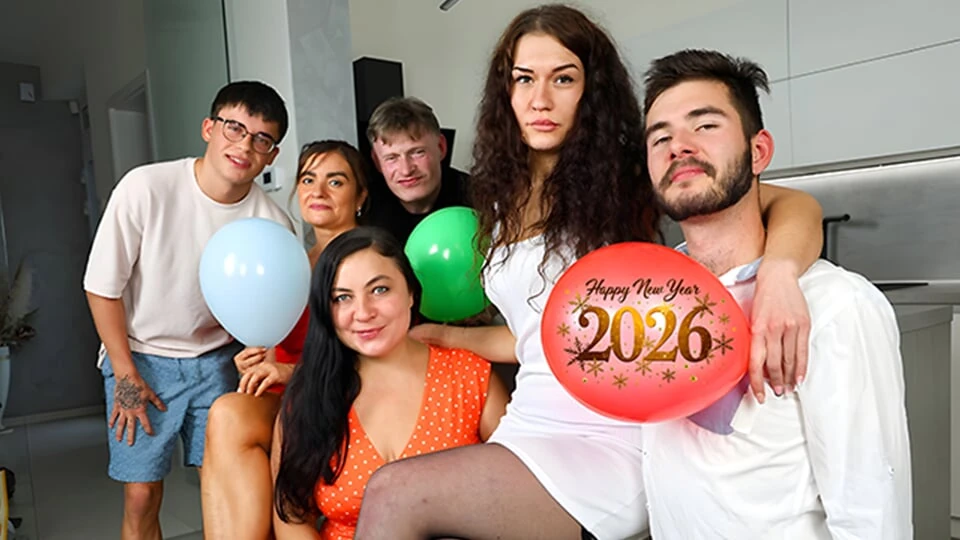 Birthday party ends with hot cummings FamilyScrew